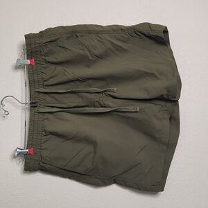 Madewell Olive Athletic Shorts